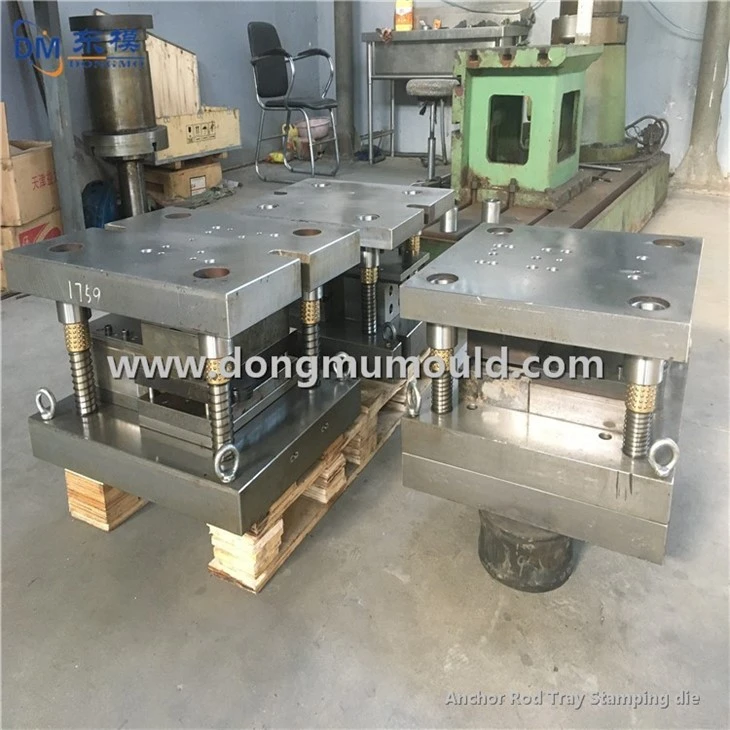 Steel Rebar Bolt Tray Flanging And Punching Die For Mining